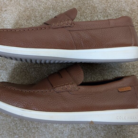 COLE HAAN Men's Leather Loafers Size 11 - Picture 1 of 4